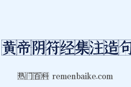黄帝阴符经集注造句是什么意思的图片